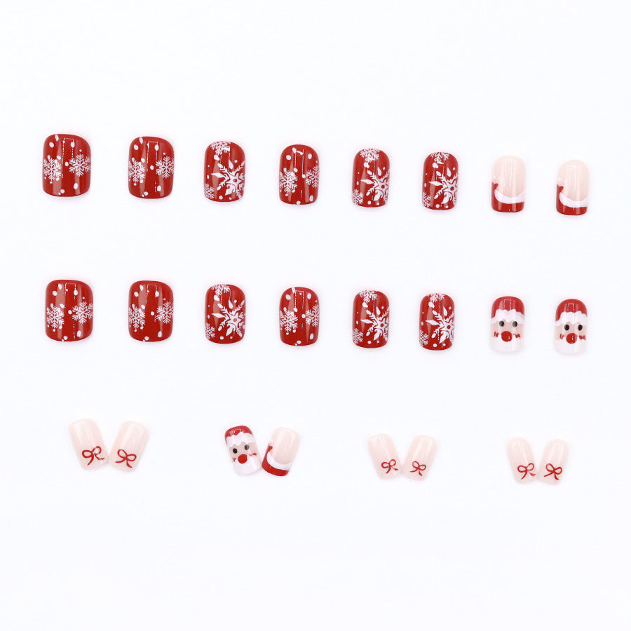 Elegant Minimalist Press-On Nail Set (24pcs) (DESIGN 7613)