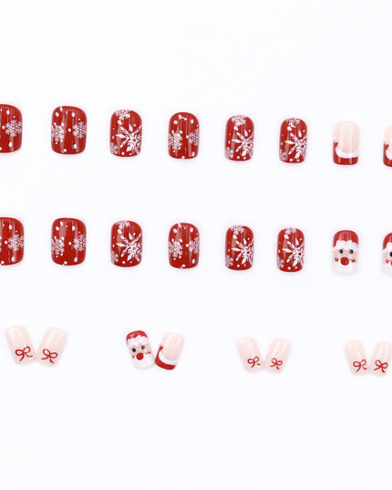 Elegant Minimalist Press-On Nail Set (24pcs) (DESIGN 7613)