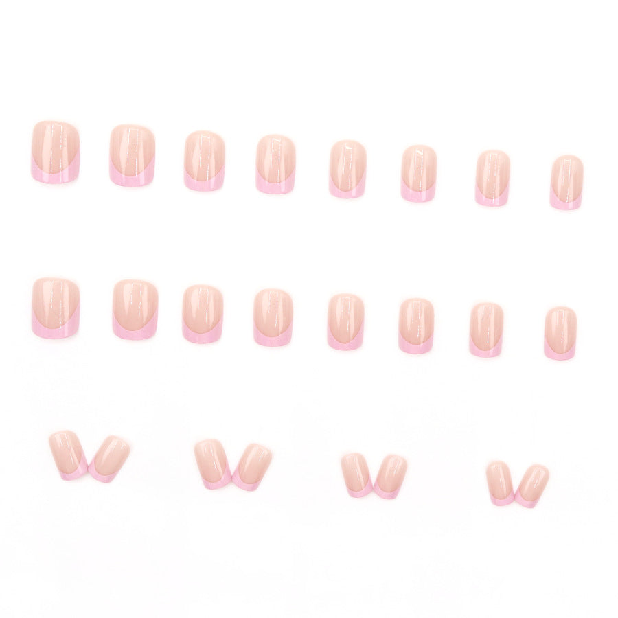 Elegant Minimalist Press-On Nail Set (24pcs) (DESIGN 7572)