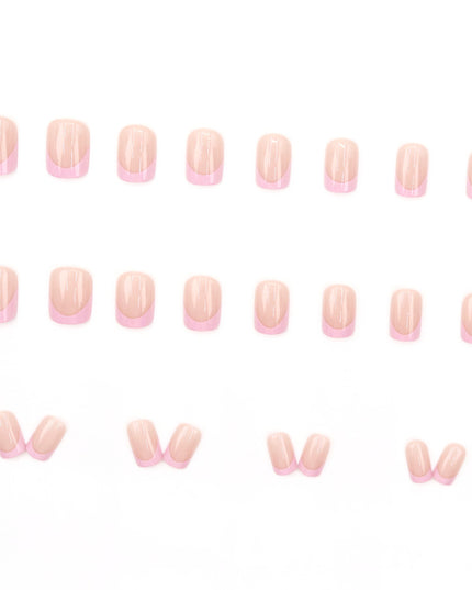 Elegant Minimalist Press-On Nail Set (24pcs) (DESIGN 7572)