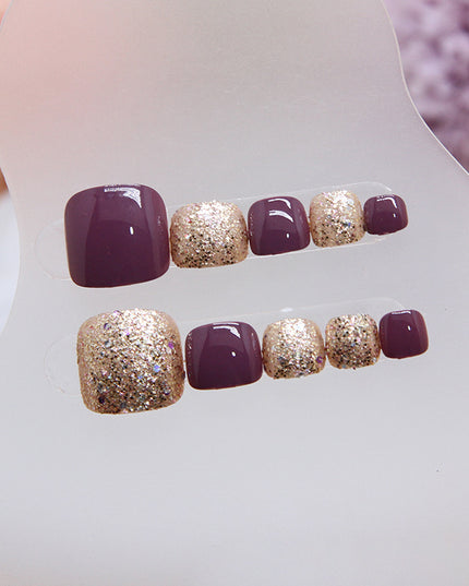 Elegant Minimalist Press-On Nail Set (24pcs) (DESIGN 7497)