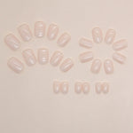 Elegant Minimalist Press-On Nail Set (24pcs) (DESIGN 7467)
