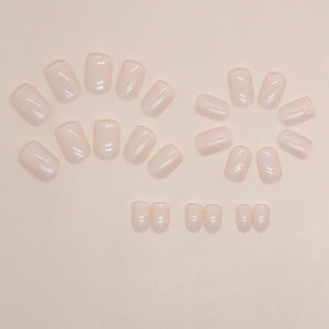 Elegant Minimalist Press-On Nail Set (24pcs) (DESIGN 7467)