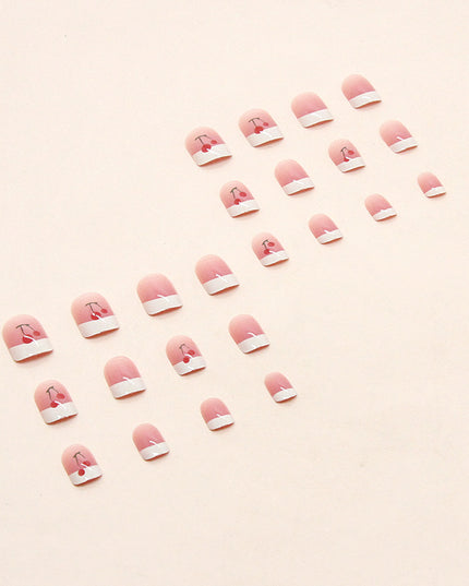 Elegant Minimalist Press-On Nail Set (24pcs) (DESIGN 7459)