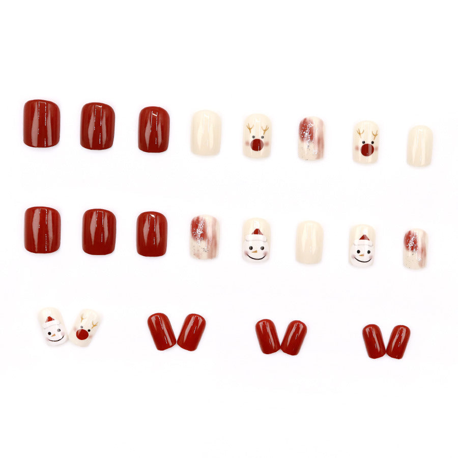 Elegant Minimalist Press-On Nail Set (24pcs) (DESIGN 7571)