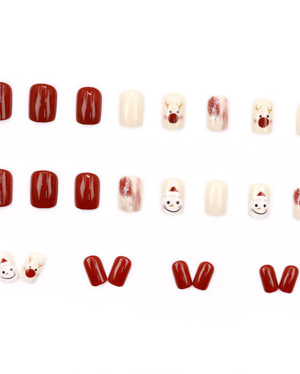 Elegant Minimalist Press-On Nail Set (24pcs) (DESIGN 7571)