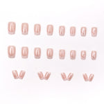 Elegant Minimalist Press-On Nail Set (24pcs) (DESIGN 7549)