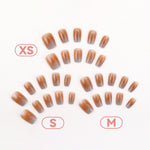 Elegant Minimalist Press-On Nail Set (24pcs) (DESIGN 7506)