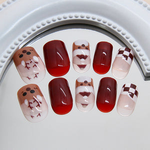 Elegant Minimalist Press-On Nail Set (24pcs) (DESIGN 7400)