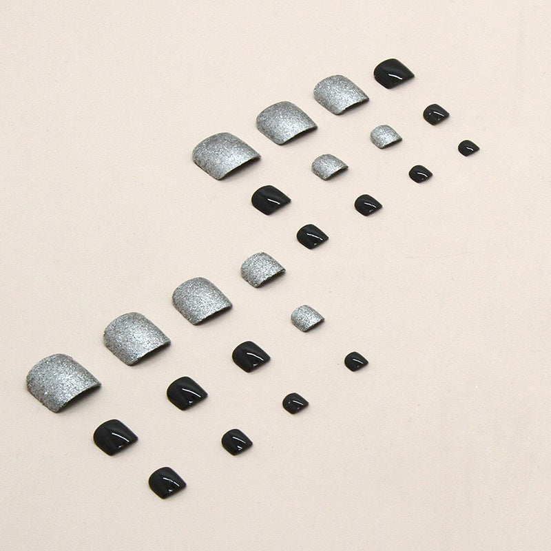 Elegant Minimalist Press-On Nail Set (24pcs) (DESIGN 7498)