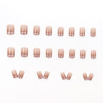 Elegant Minimalist Press-On Nail Set (24pcs) (DESIGN 7652)