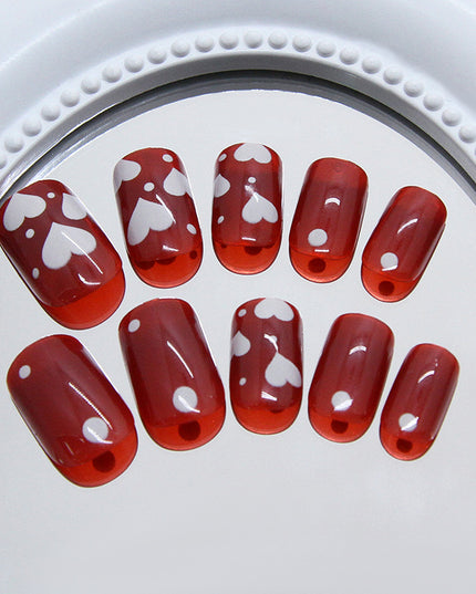 Elegant Minimalist Press-On Nail Set (24pcs) (DESIGN 7401)