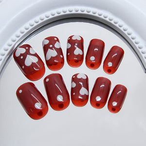 Elegant Minimalist Press-On Nail Set (24pcs) (DESIGN 7401)