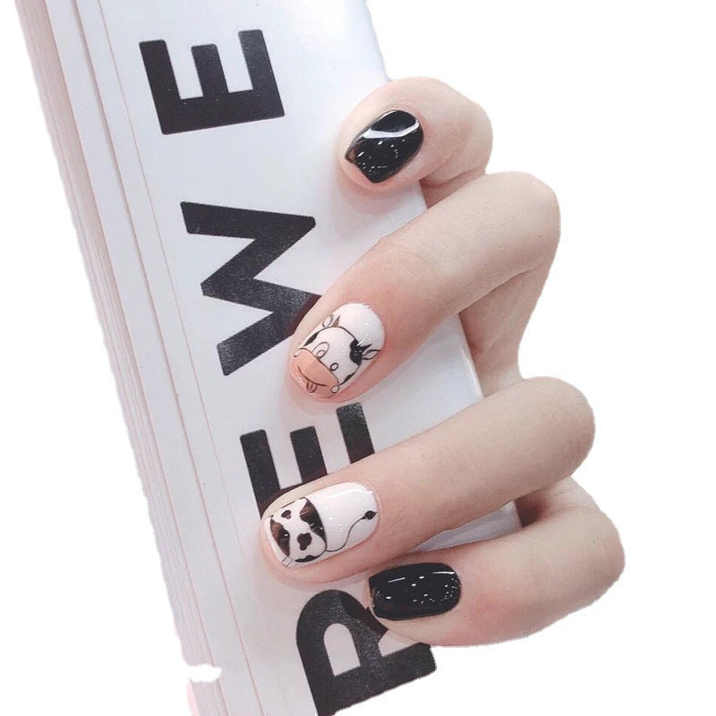Elegant Minimalist Press-On Nail Set (24pcs) (DESIGN 7316)