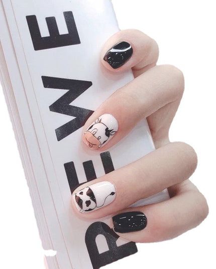 Elegant Minimalist Press-On Nail Set (24pcs) (DESIGN 7316)