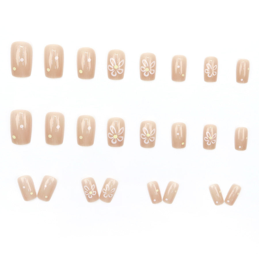 Elegant Minimalist Press-On Nail Set (24pcs) (DESIGN 7516)