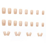 Elegant Minimalist Press-On Nail Set (24pcs) (DESIGN 7516)