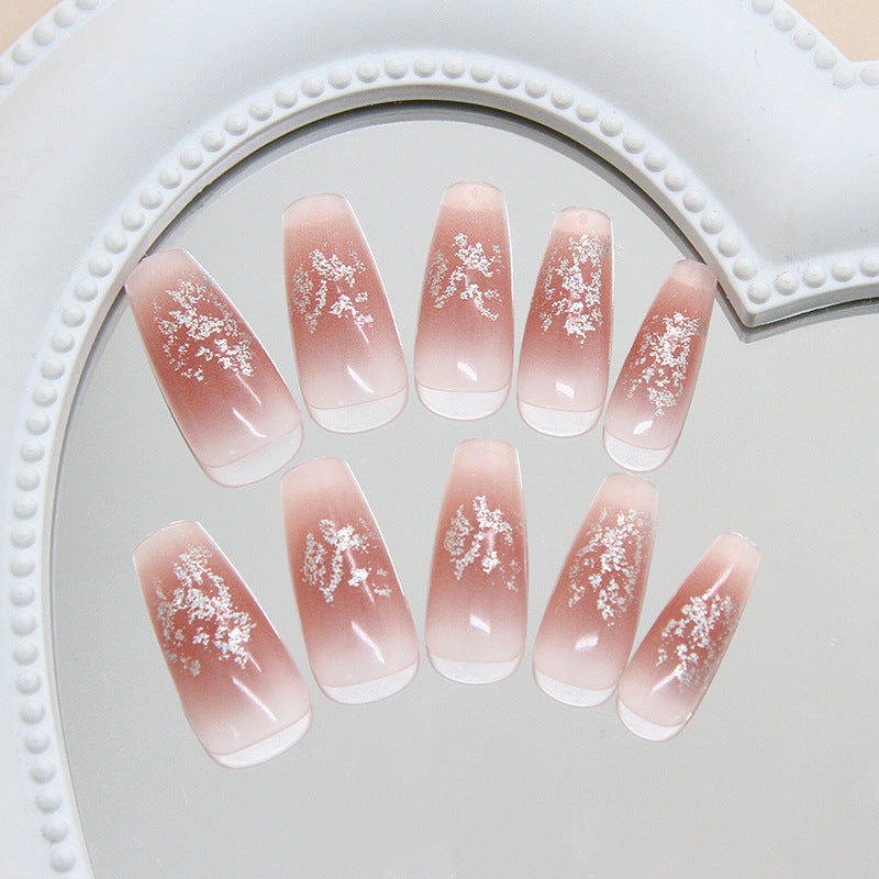 Elegant Minimalist Press-On Nail Set (24pcs) (DESIGN 7358)