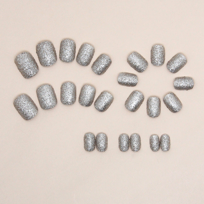 Elegant Minimalist Press-On Nail Set (24pcs) (DESIGN 7393)