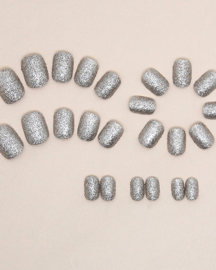 Elegant Minimalist Press-On Nail Set (24pcs) (DESIGN 7393)