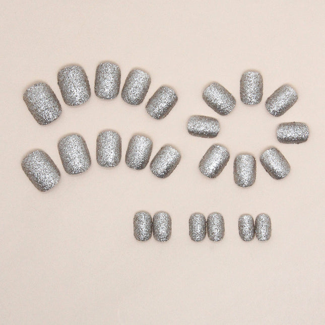 Elegant Minimalist Press-On Nail Set (24pcs) (DESIGN 7393)