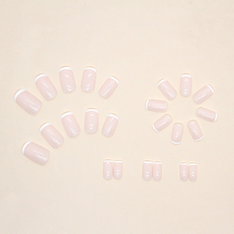 Elegant Minimalist Press-On Nail Set (24pcs) (DESIGN 7345)