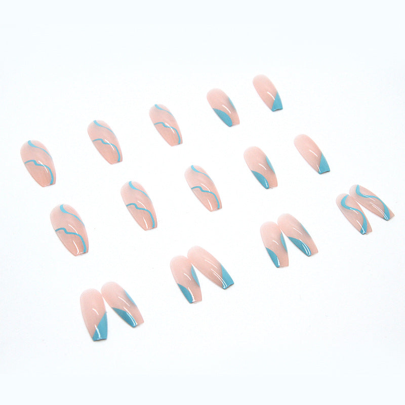 Elegant Minimalist Press-On Nail Set (24pcs) (DESIGN 7318)