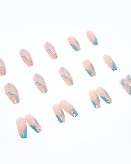 Elegant Minimalist Press-On Nail Set (24pcs) (DESIGN 7318)