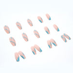 Elegant Minimalist Press-On Nail Set (24pcs) (DESIGN 7318)
