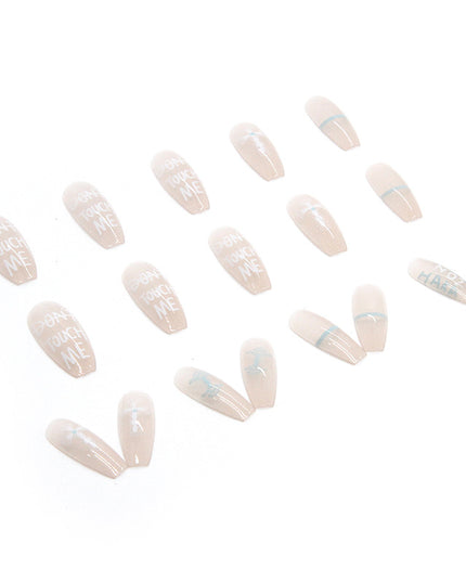 Elegant Minimalist Press-On Nail Set (24pcs) (DESIGN 7457)