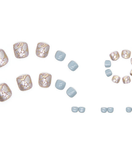 Elegant Minimalist Press-On Nail Set (24pcs) (DESIGN 7487)