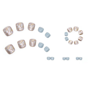 Elegant Minimalist Press-On Nail Set (24pcs) (DESIGN 7487)