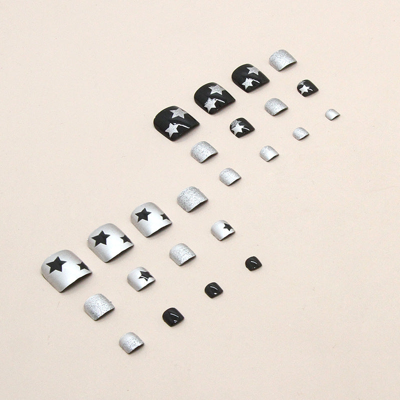 Elegant Minimalist Press-On Nail Set (24pcs) (DESIGN 7489)