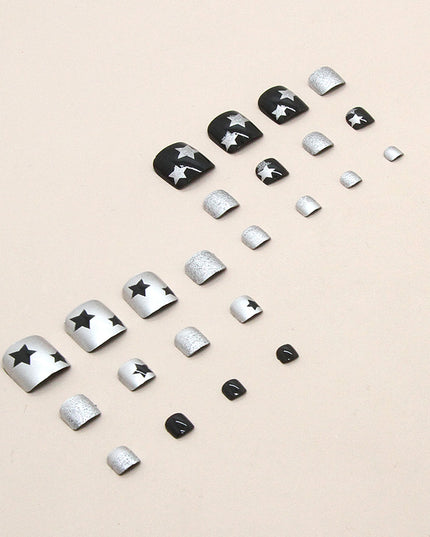 Elegant Minimalist Press-On Nail Set (24pcs) (DESIGN 7489)