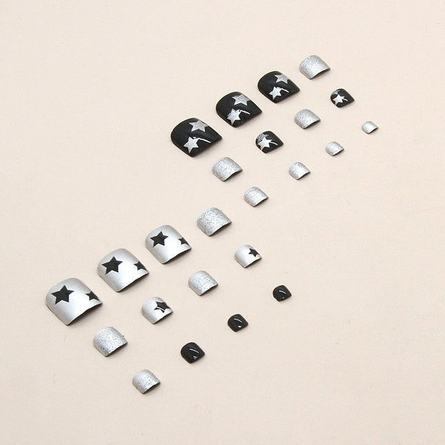 Elegant Minimalist Press-On Nail Set (24pcs) (DESIGN 7489)