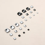 Elegant Minimalist Press-On Nail Set (24pcs) (DESIGN 7489)