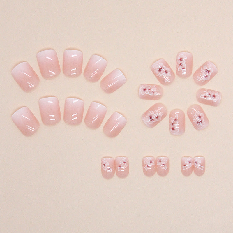 Elegant Minimalist Press-On Nail Set (24pcs) (DESIGN 7472)