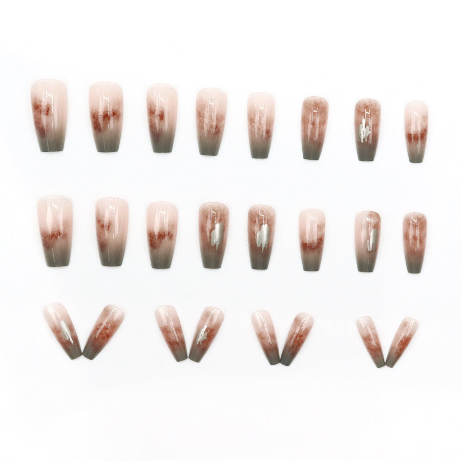 Elegant Minimalist Press-On Nail Set (24pcs) (DESIGN 7502)