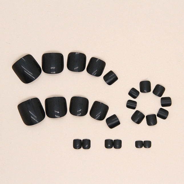 Elegant Minimalist Press-On Nail Set (24pcs) (DESIGN 7484)