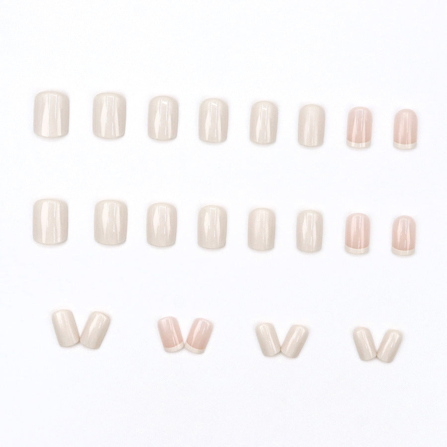 Elegant Minimalist Press-On Nail Set (24pcs) (DESIGN 7636)