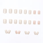Elegant Minimalist Press-On Nail Set (24pcs) (DESIGN 7636)