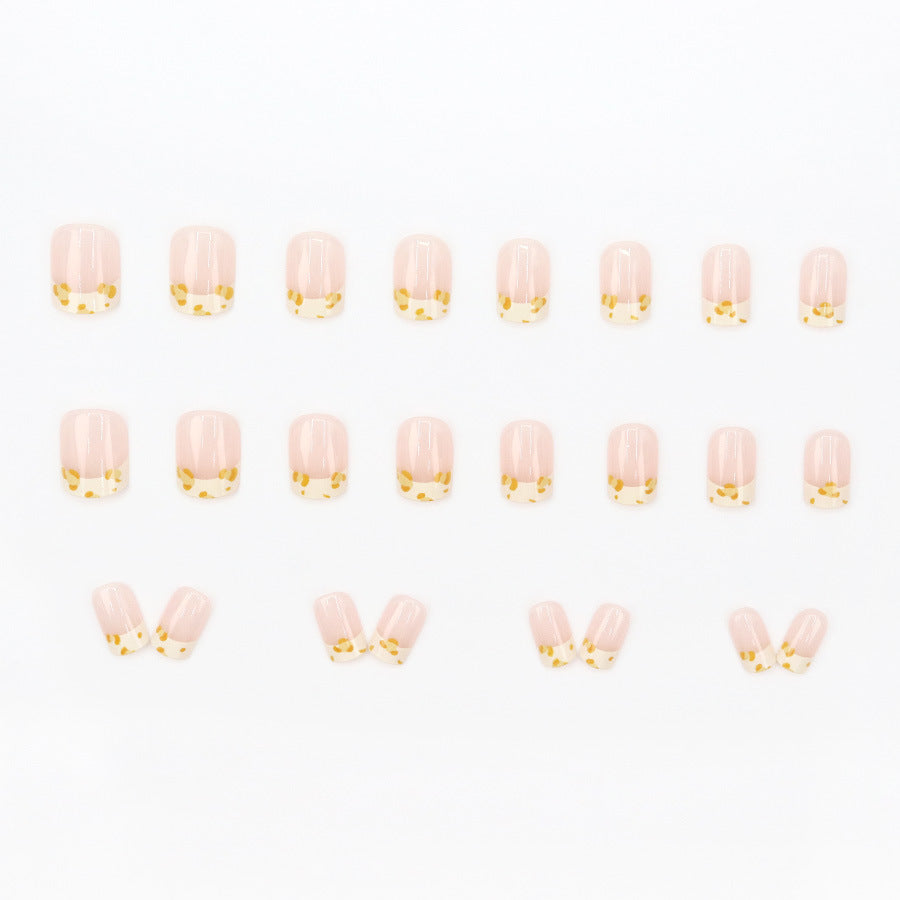 Elegant Minimalist Press-On Nail Set (24pcs) (DESIGN 7565)