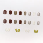 Elegant Minimalist Press-On Nail Set (24pcs) (DESIGN 7650)