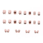 Elegant Minimalist Press-On Nail Set (24pcs) (DESIGN 7619)