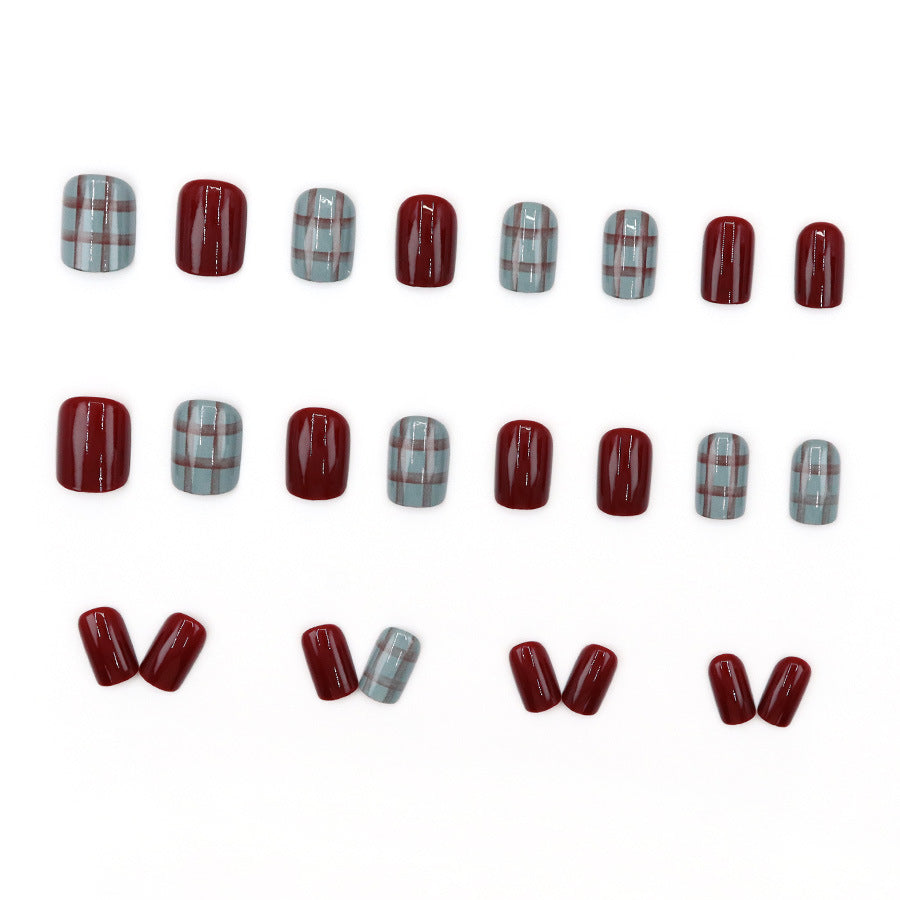 Elegant Minimalist Press-On Nail Set (24pcs) (DESIGN 7578)