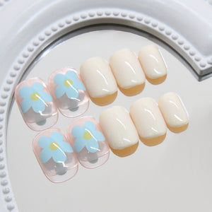 Elegant Minimalist Press-On Nail Set (24pcs) (DESIGN 7444)