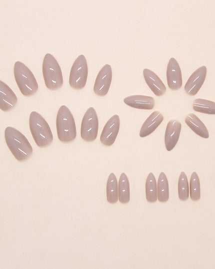 Elegant Minimalist Press-On Nail Set (24pcs) (DESIGN 7427)