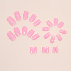 Elegant Minimalist Press-On Nail Set (24pcs) (DESIGN 7375)
