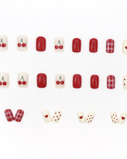 Elegant Minimalist Press-On Nail Set (24pcs) (DESIGN 7630)