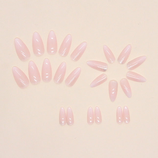 Elegant Minimalist Press-On Nail Set (24pcs) (DESIGN 7440)